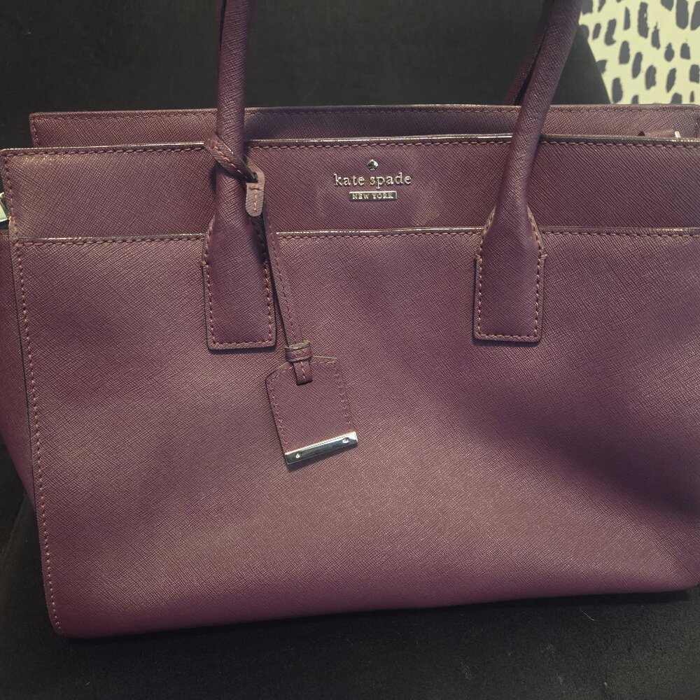 Kate Spade New York Plum Satchel – NWOT  - Gift-Ready